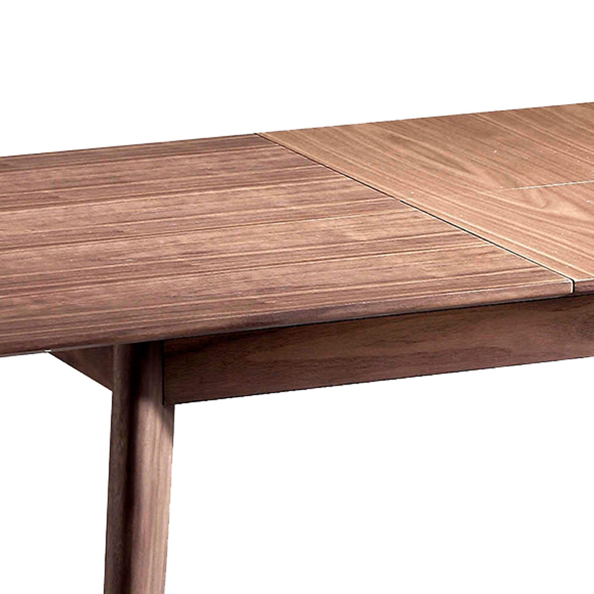 Extendable Dining Table Brown 4