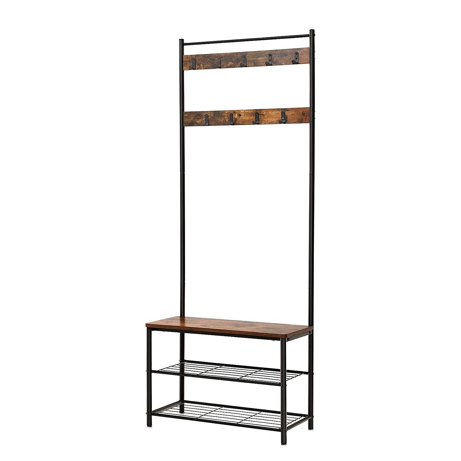 Webberville Compact Wardrobe Brown 2