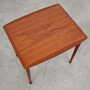 Vintage Coffee Table Teak Wood Brown 1970s 5