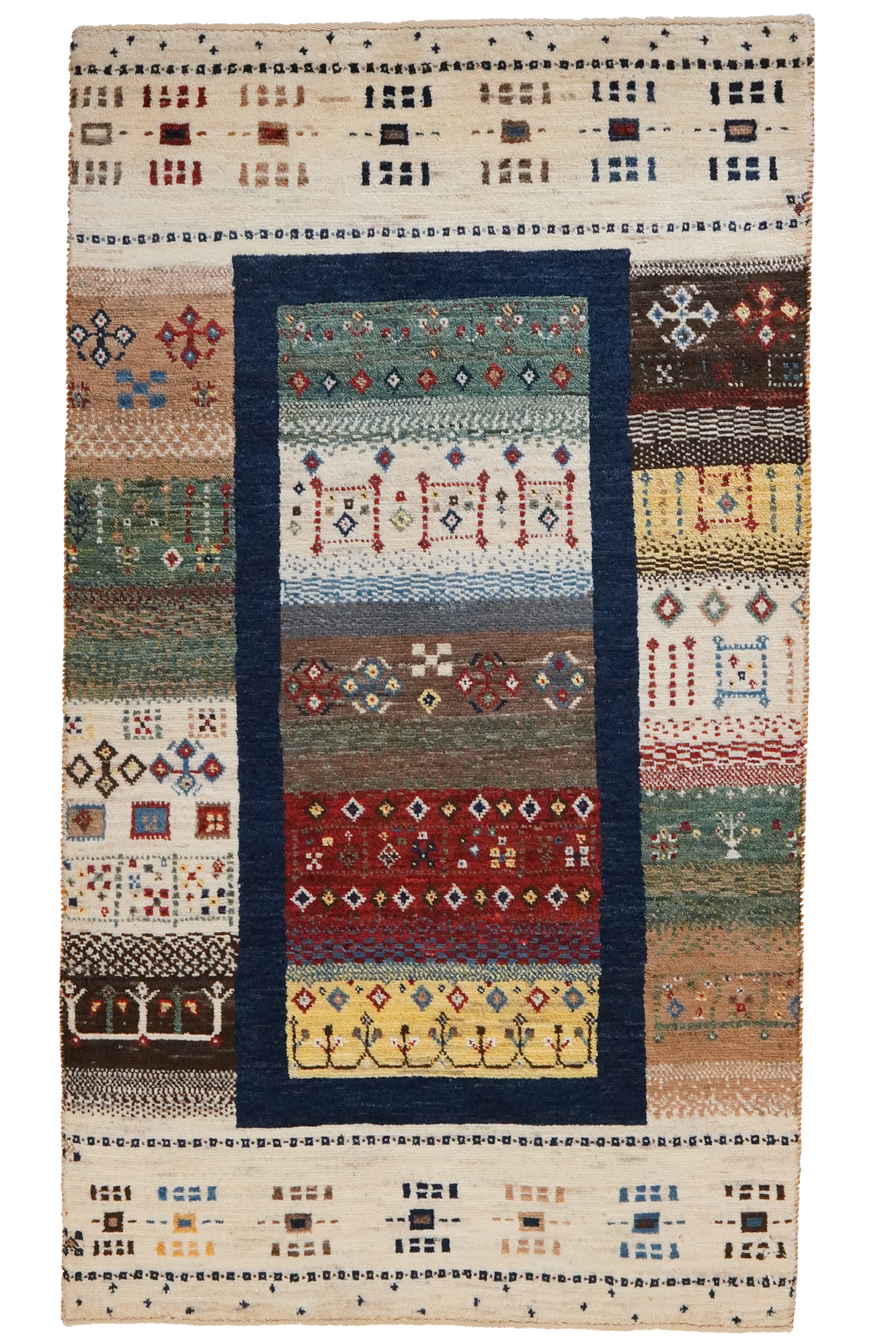 Rizbaf Gabbeh Rug Wool Multicolored 0