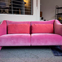 Bongobay 2-Sitzer Sofa Samt Pink 2