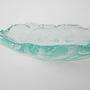 Glass bowl Green Transparent 1970s 7