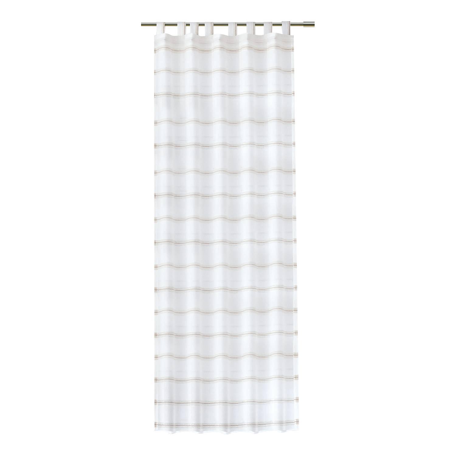 Schlaufenschal Persico Webstoff Weiß / Beige 0