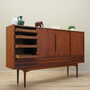 Highboard Holz Braun 1960er Jahre 6