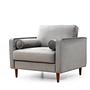 Rome Armchair Light Grey 3