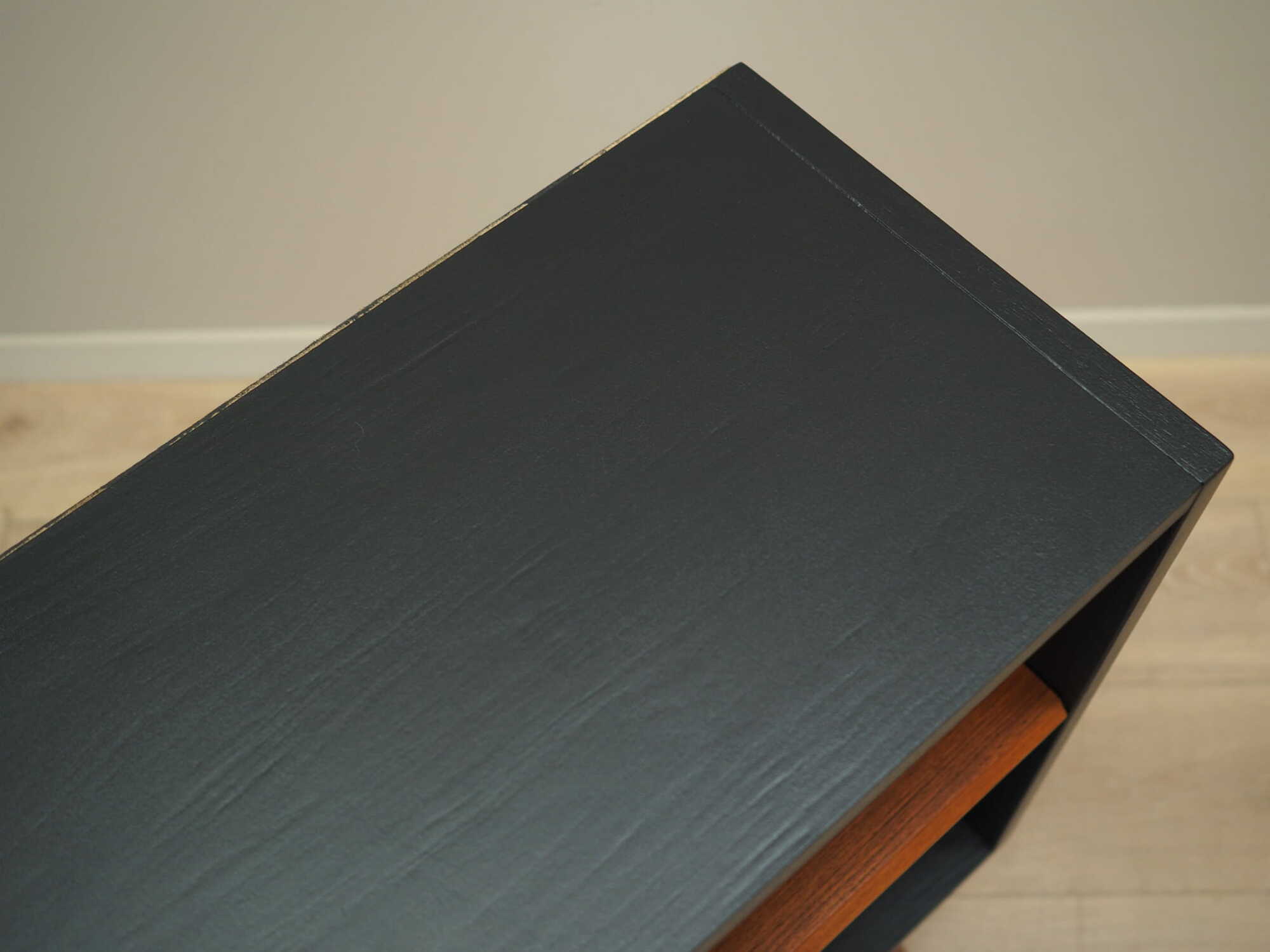 Vintage Bücherregal Teakholz Braun 1970er Jahre 7