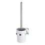 WC-Garnitur Turbo-Loc Quadro Edelstahl Rostfrei ABS Silber 0