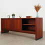 Vintage Sideboard Teakholz Braun 1960er Jahre 4