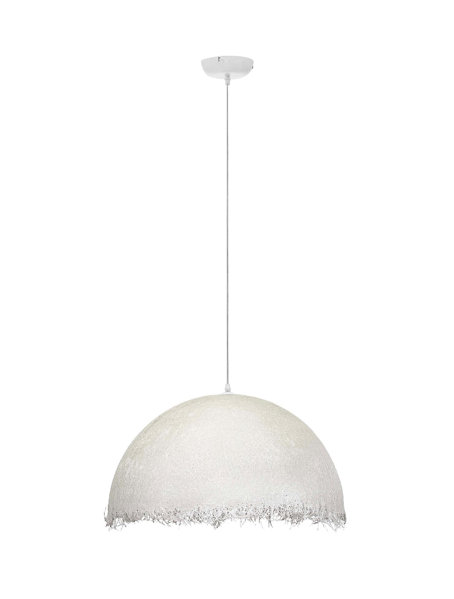 Lalu Pendant Light Fiberglass White Ø60cm 4