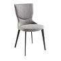 Dining chair textile grey 0