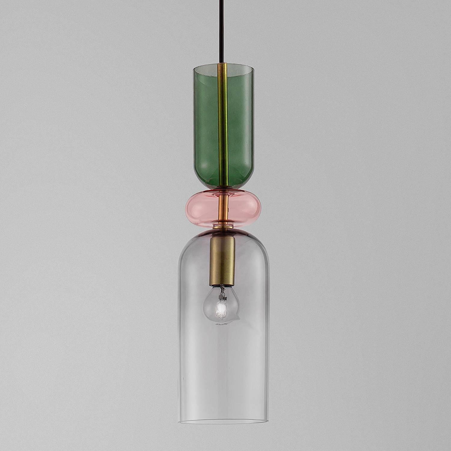 Pendant light Murano Type D Aluminum 1-light 1