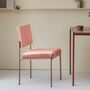 Cube Esszimmerstuhl Velvet Line Rosa Kupfer 4