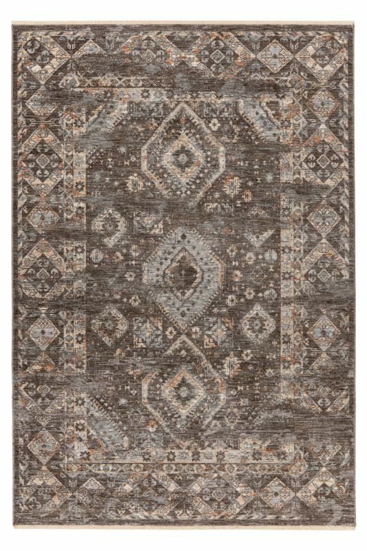 Laos Teppich Taupe 40 x 60 cm 0