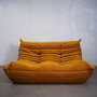 Togo Sofa 2-Sitzer Cord Goldgelb 2