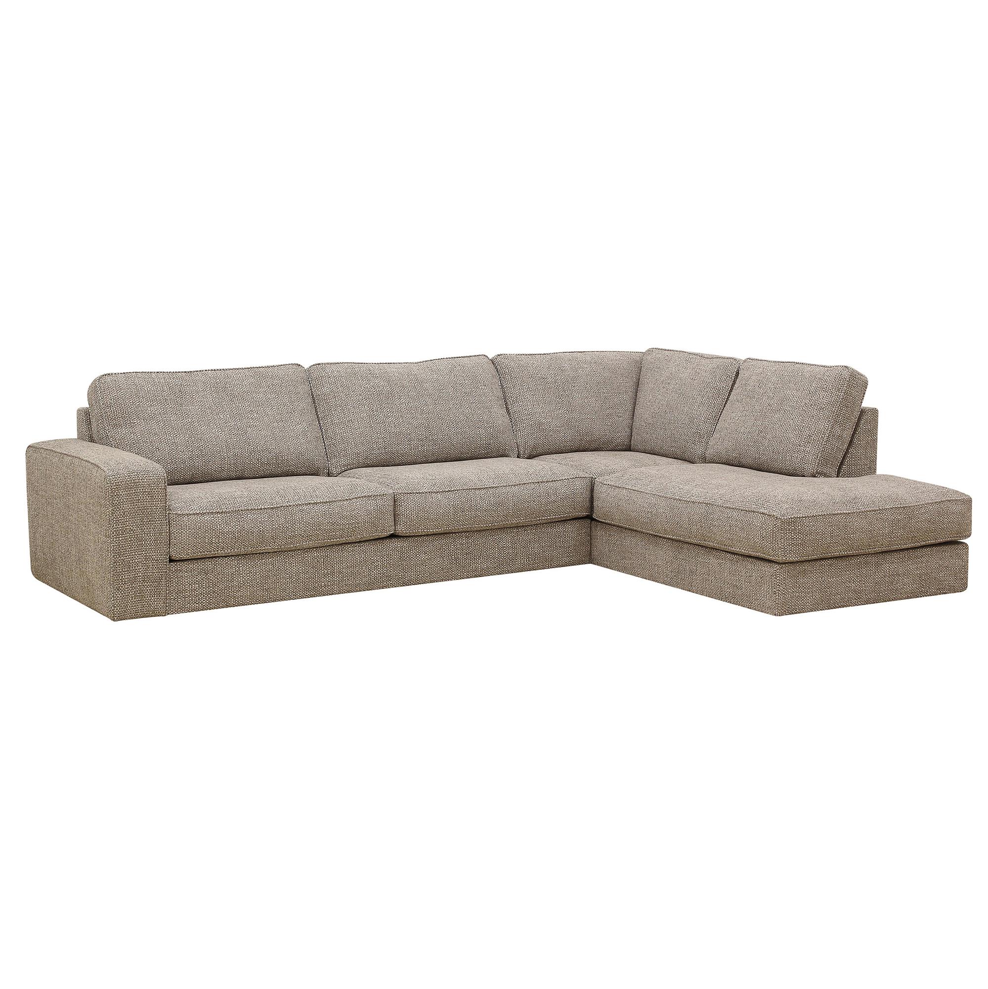 Ecksofa Easton Rechts 3-Sitzer Beige 7