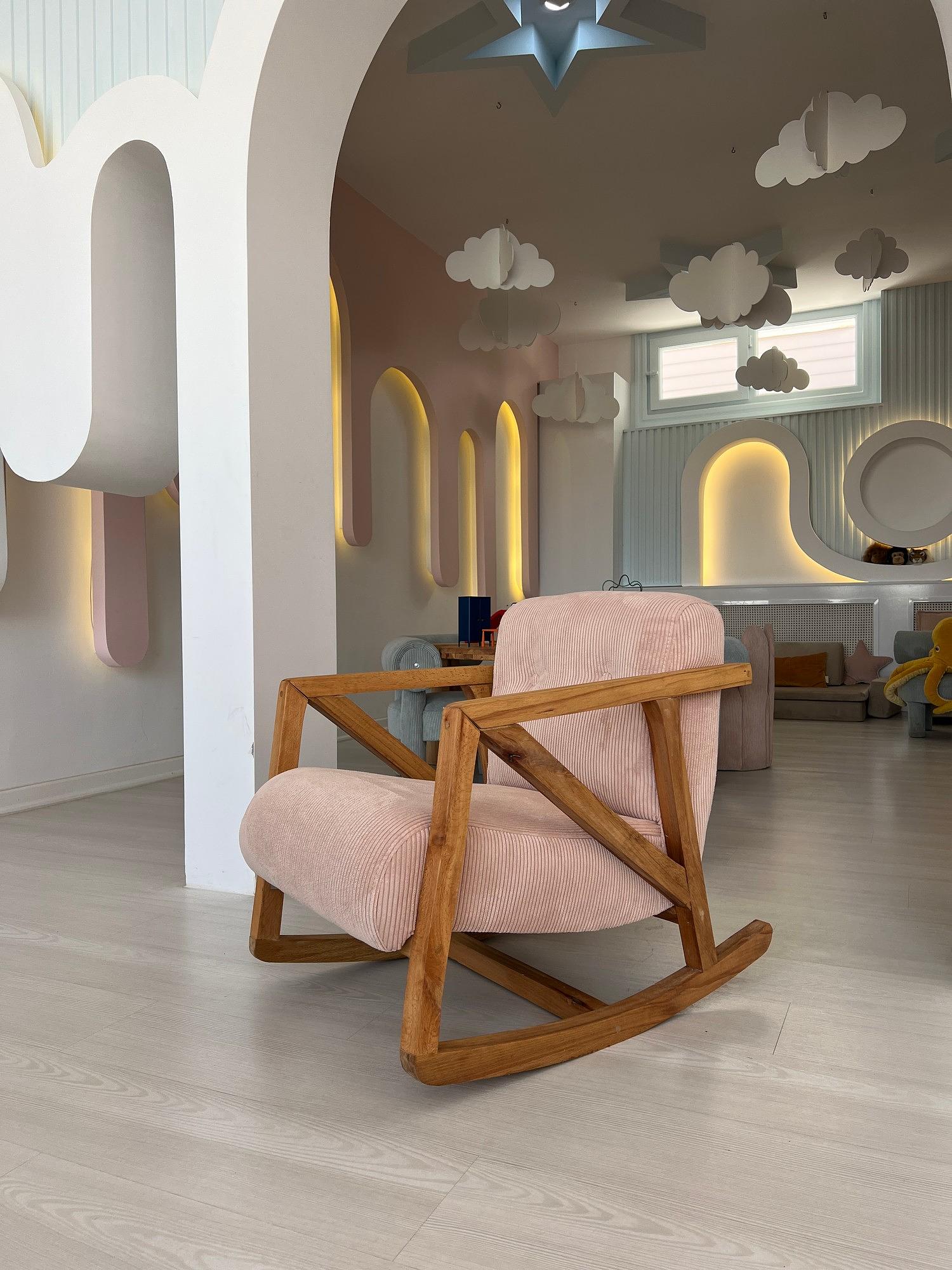 Nini Mini Ohrensessel Rosa 1