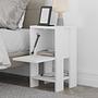 Ema Bedside Table White 1