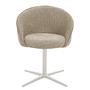 Armchair LECHER Set of 2 Beige 4