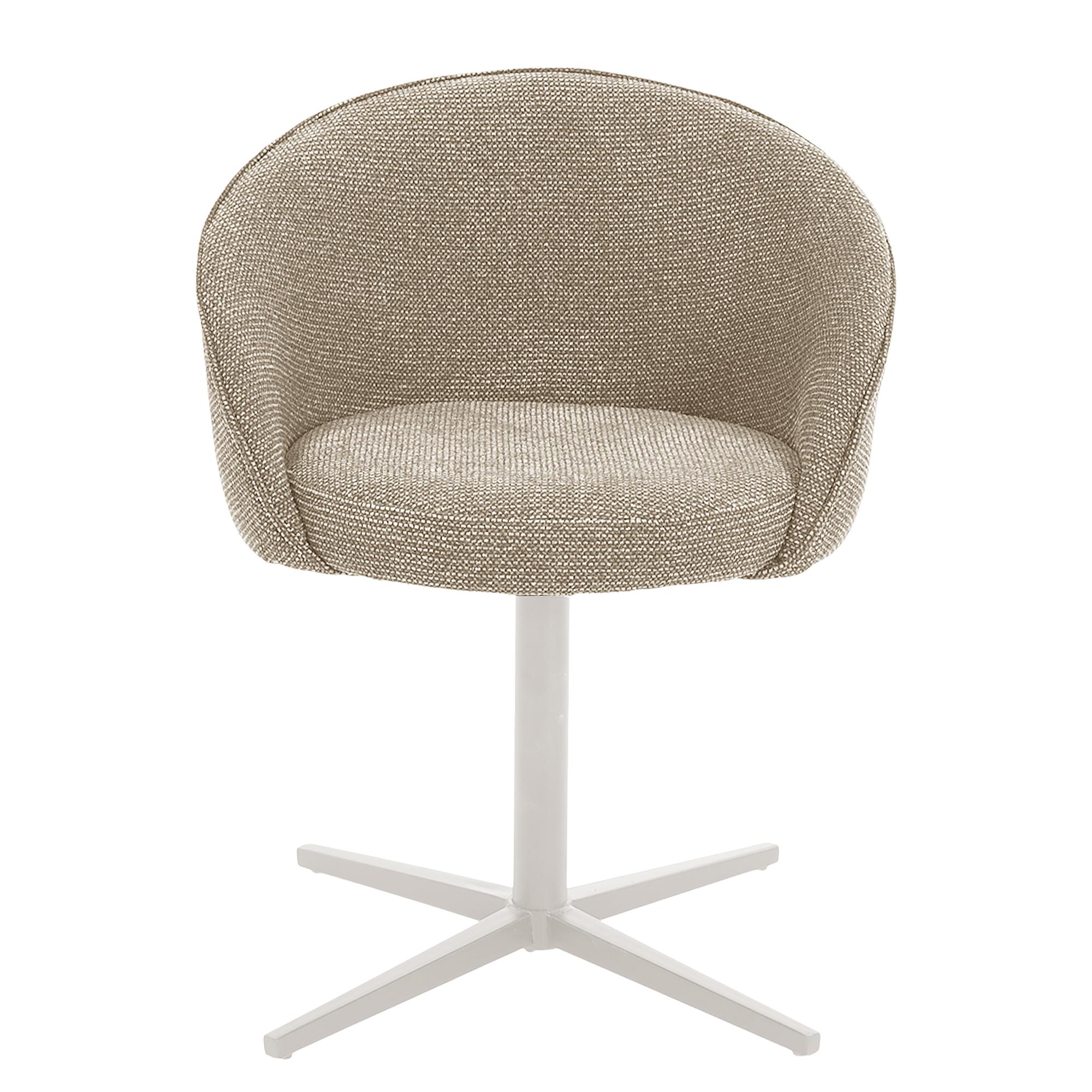 Armchair LECHER Set of 2 Beige 4