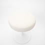 Eero Saarinen Tulip Hocker Weiß 5