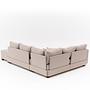 Aly Schlafsofa Récamiere Rechts Baumwolle Beige 6