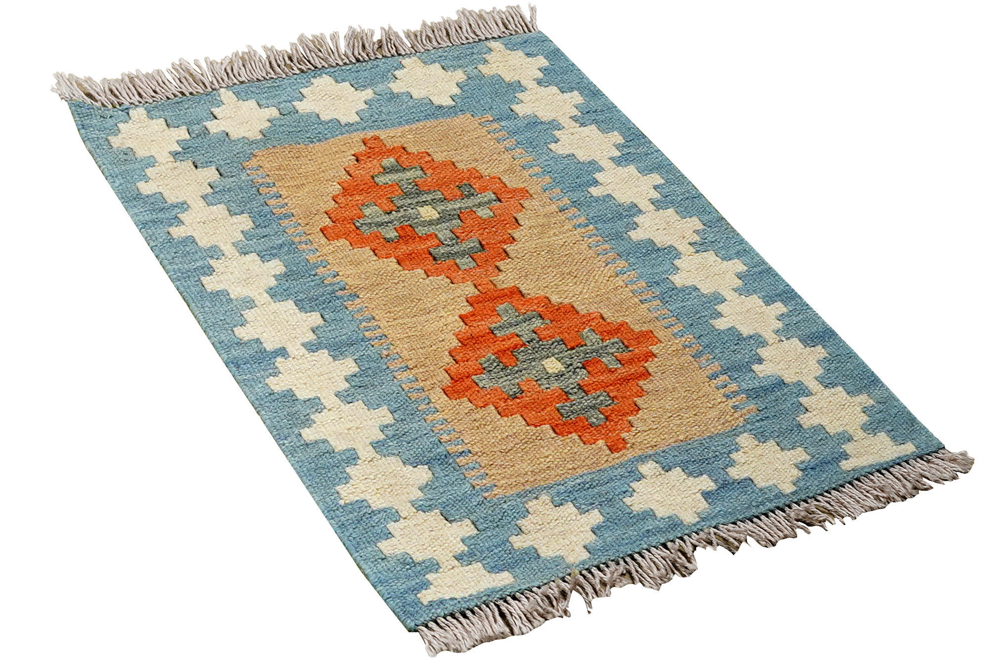 Kilim Gashgai Teppich Mehrfarbig 2