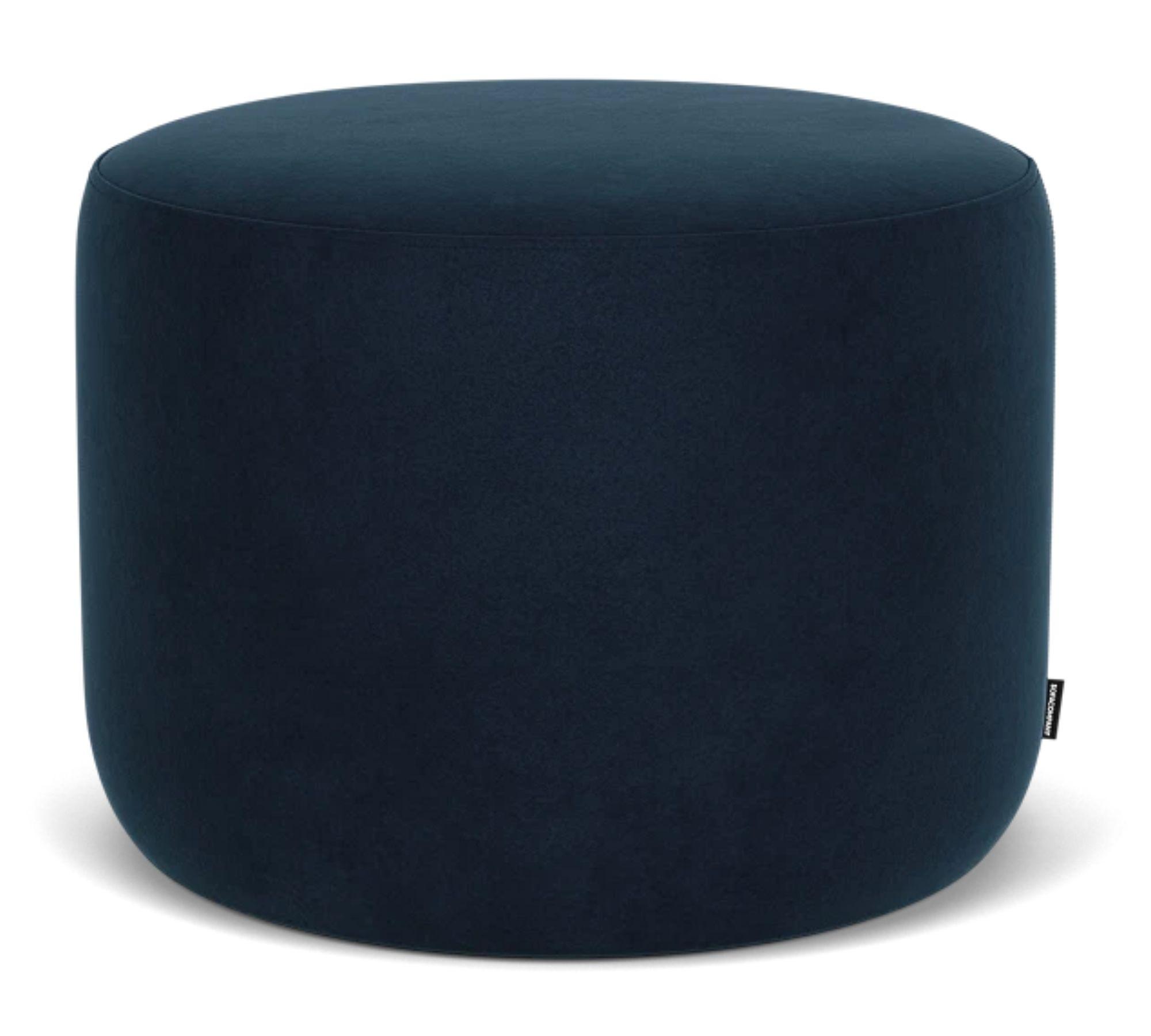 Pouf No. 9 Velour Lux Navy 0