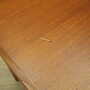 Desk Teak Wood Brown 1960s 8