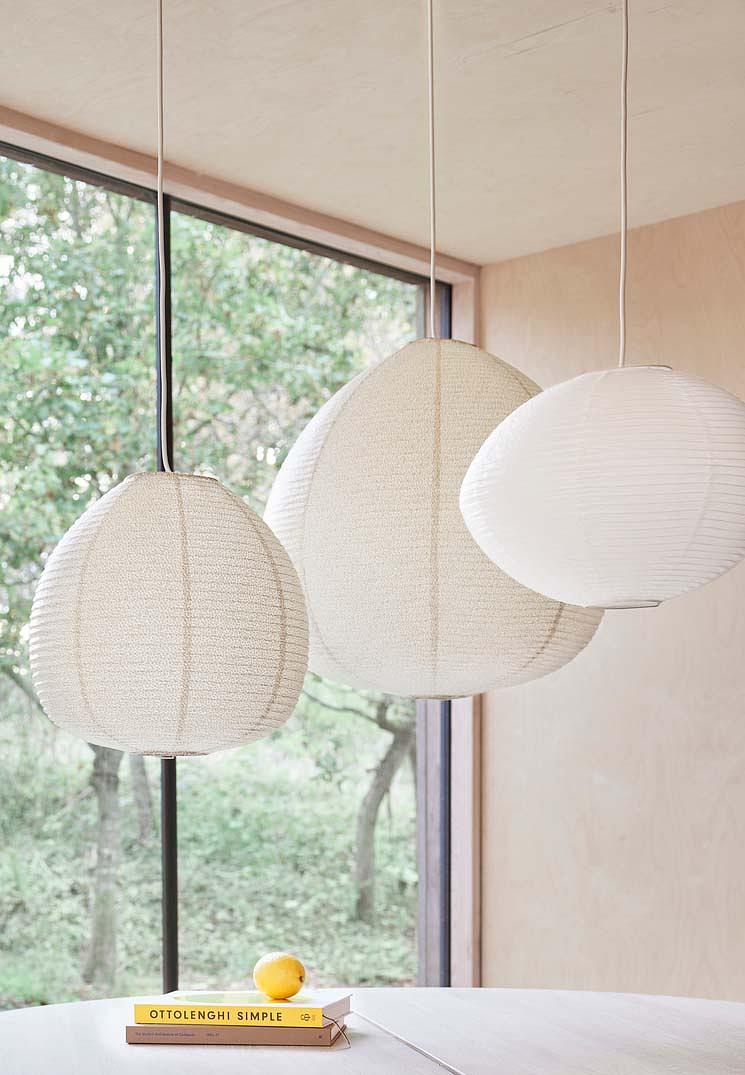 Moyo Paper Lampshade Small White 3