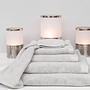 2x Strandtuch Brava Frottee Grau 2