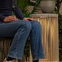 Pingi Battery-powered floor lamp Polyester Black 3