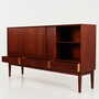 Highboard Teak Brown 1970s 6