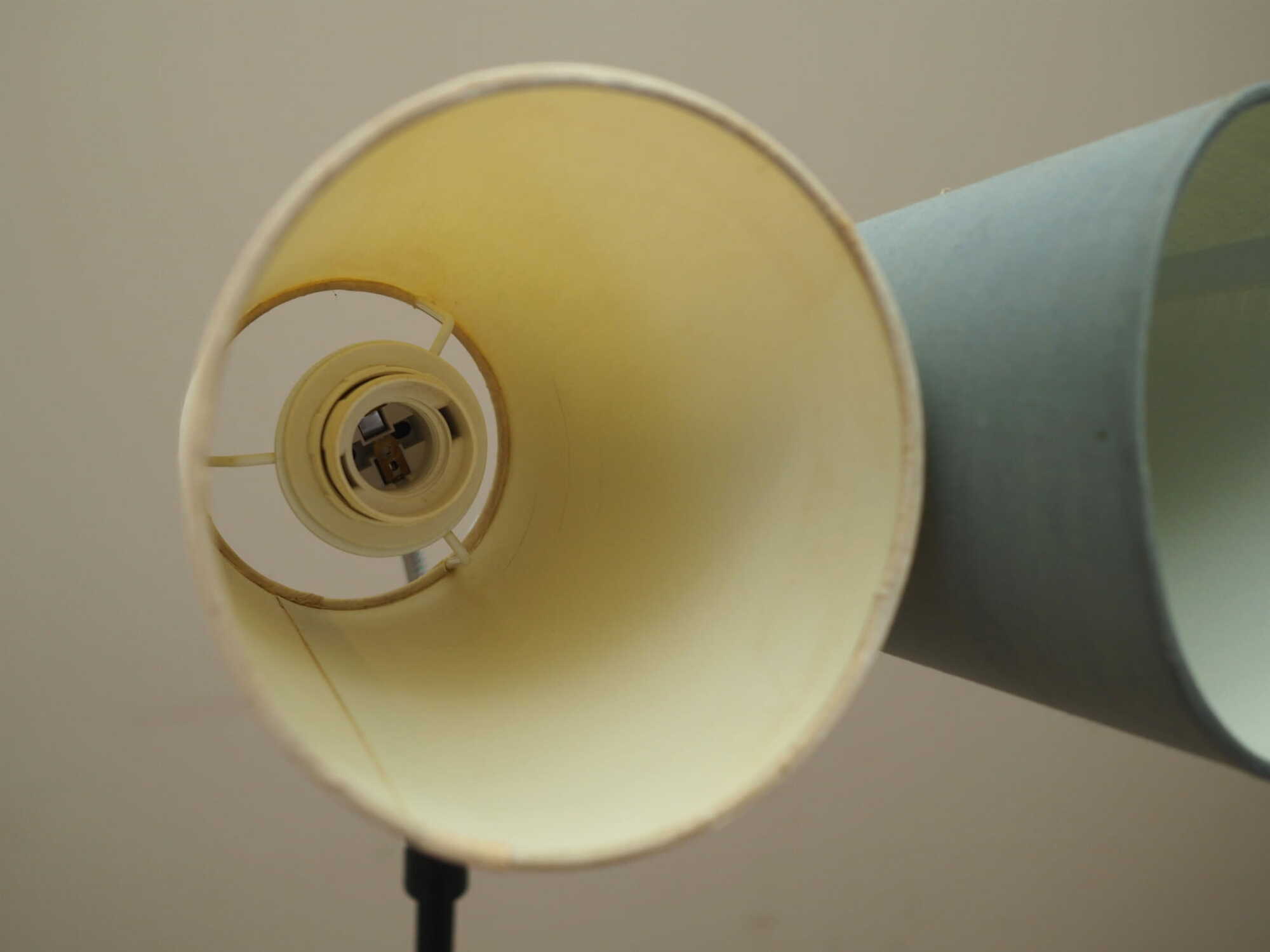 Floor lamp Metal Textile Multicolor 1970s 8