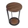 Corner side table Brown 5