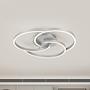 Kerstin LED-Deckenleuchte Aluminium Silber 0