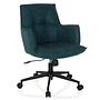 SOLAO LIFE Office Chair Swivel Fabric Dark Blue 7