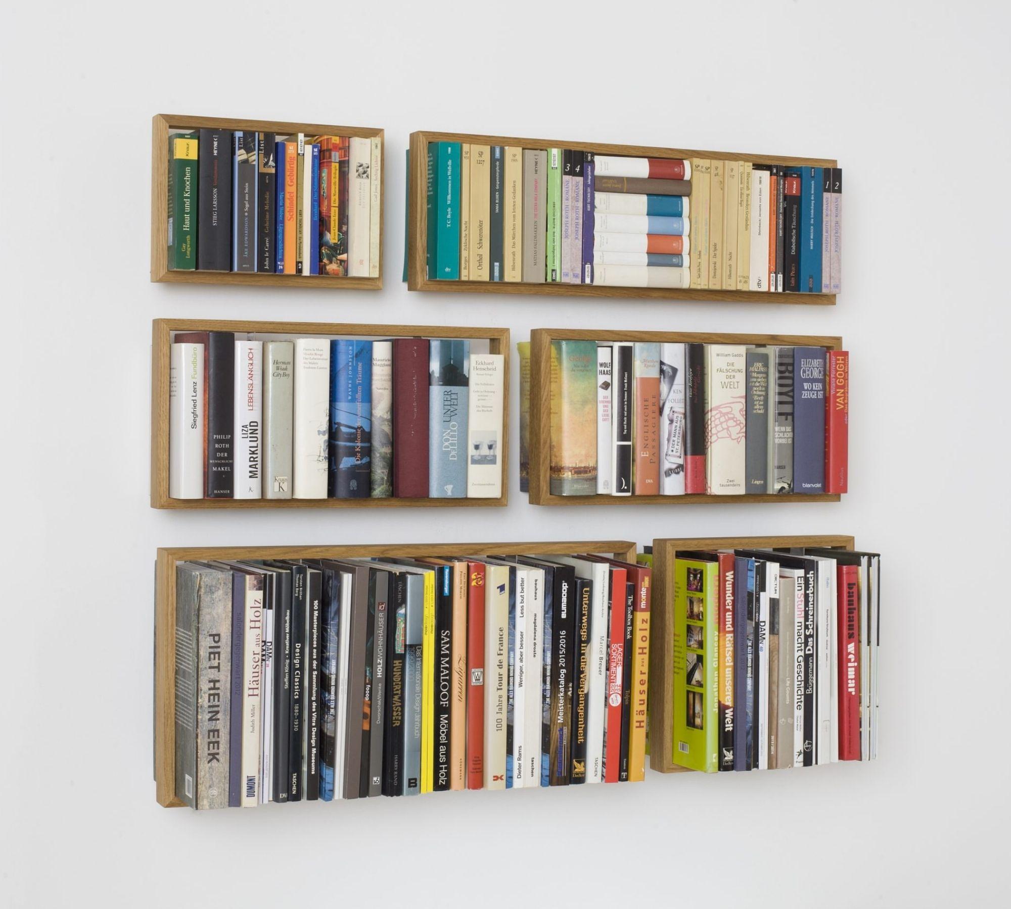Bücherregal b6 mit Eichenrahmen Maßabweichung 6