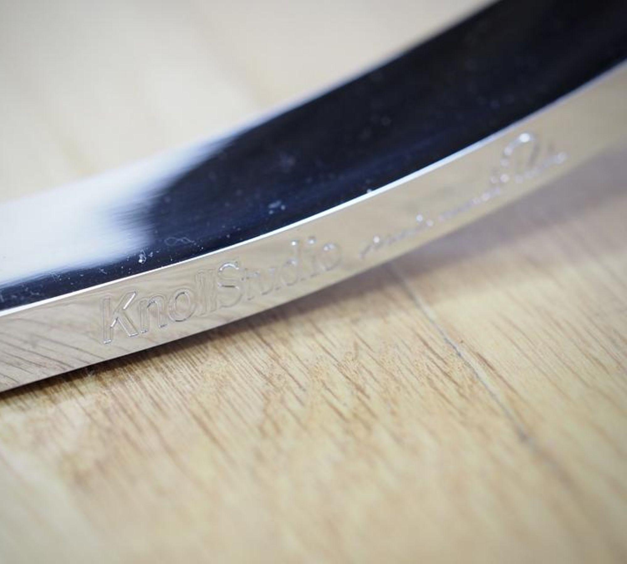 Barcelona Chair & Hocker Leather Black 6