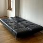 Smala Sofa Leder Schwarz 5