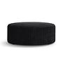  Pouf Dia Samt 1Sitzer Schwarz 0