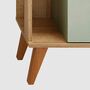 Badezimmerschrank Eichendekor Salbei 3
