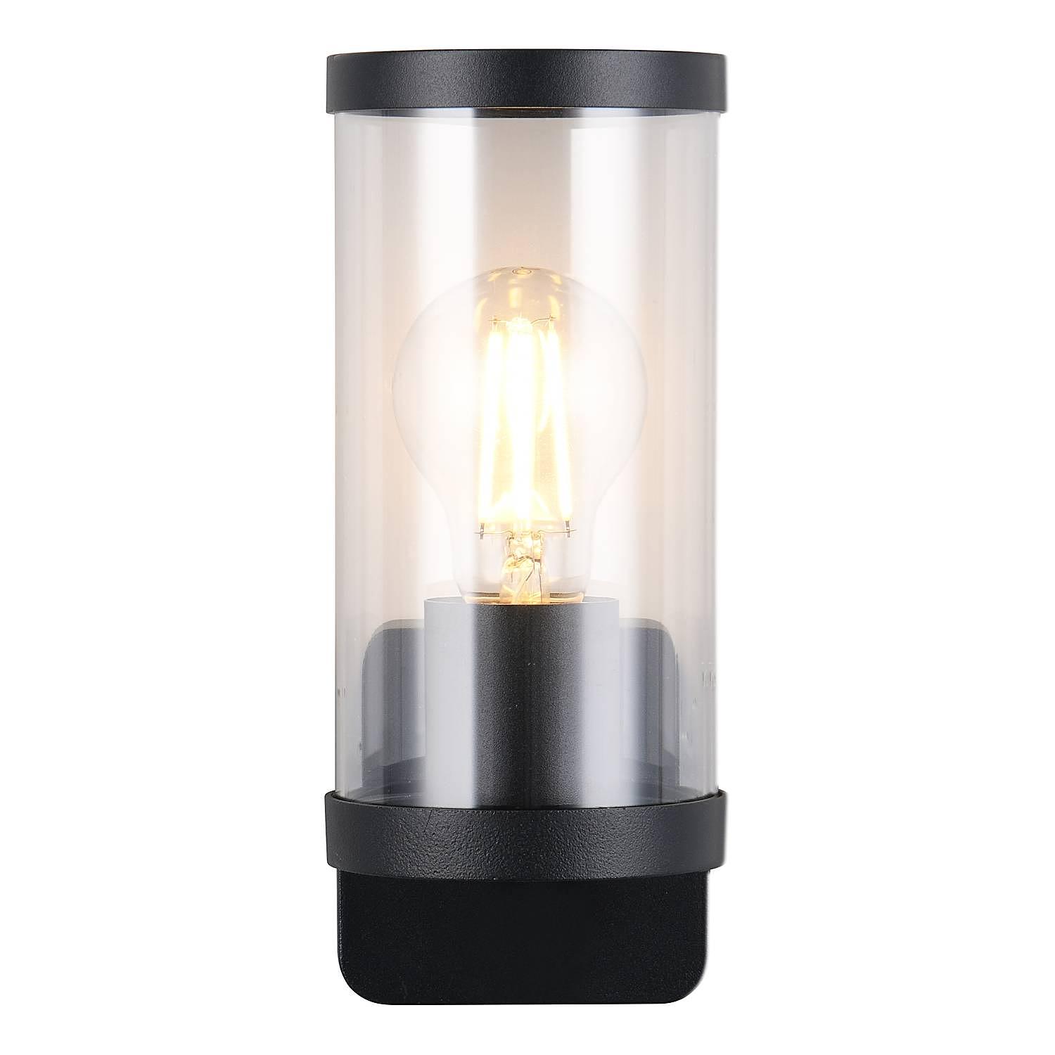 Bonito Typ A Wandleuchte Aluminiumguss Polycarbonat Schwarz 3