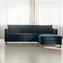 Madison Schlafsofa Récamiere Rechts Danny Dusty Blue 0