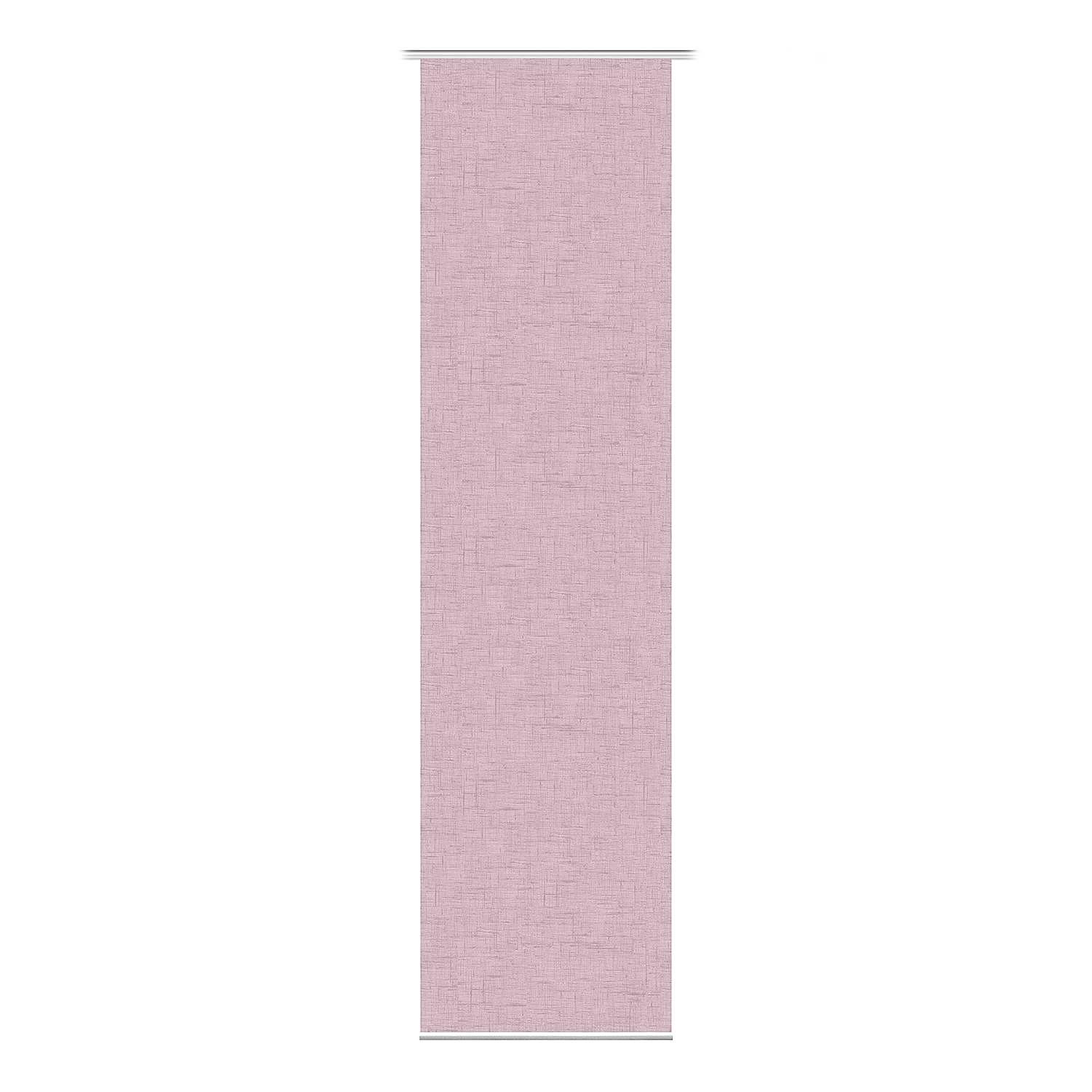 Schiebevorhang Pive Webstoff Rosé 60 x 245 cm 1er Set 0