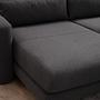 Lily Ecksofa Links Grau 5