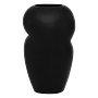 Tavi Vase Keramik Schwarz 1