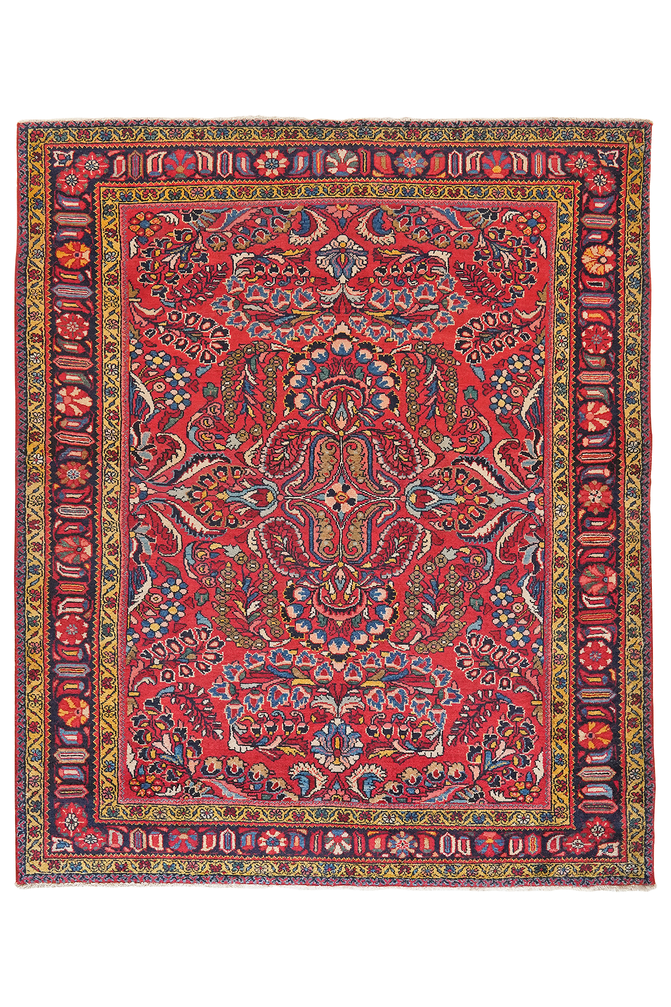 Lilian Teppich Rot 0