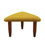 Stool mustard yellow 1990s 0