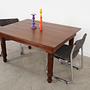 Vintage Eichen Tisch Braun 1960 Jahre 3