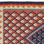 Kilim Senneh Teppich Mehrfarbig 1